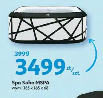 Auchan Jacuzzi spa soho 185 x 185 x 68 cm oferta