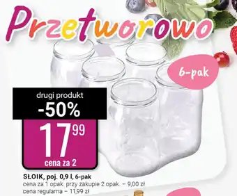 bi1 Słoik 0,9l 2x6-pak oferta