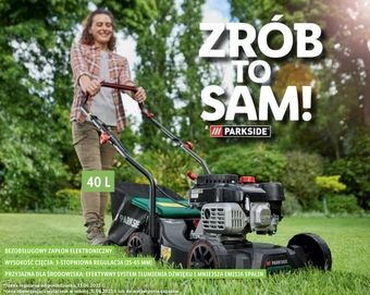 Lidl Kosiarka spalinowa Parkside oferta