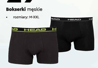 Biedronka Bokserki męskie Head oferta