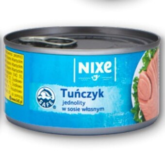 Lidl Tuńczyk w sosie własnym Nixe oferta