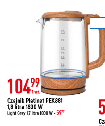 E.Leclerc Czajnik elektryczny Platinet oferta