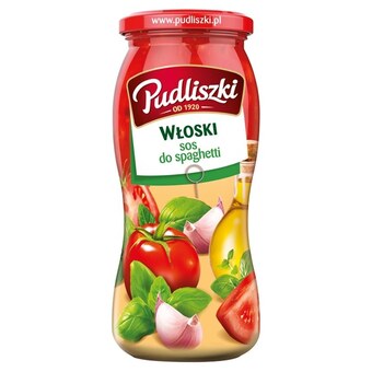 Społem Pudliszki Sos do spaghetti włoski 500 g oferta