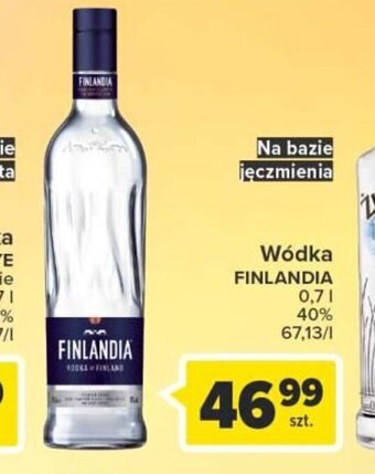 Carrefour Wódka Finlandia 0,7l oferta