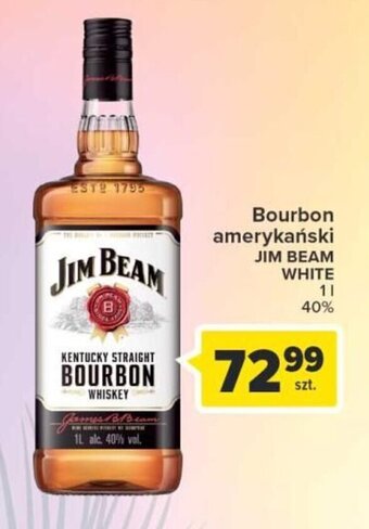 Carrefour Bourbon amerykański Jim Beam White 1l oferta