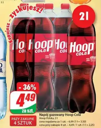 Dino Napój gazowany Hoop Cola 2l oferta