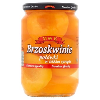 Dino MK Brzoskwinie połówki w lekkim syropie 680 g oferta