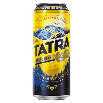 Topaz Tatra Piwo jasne pełne 500 ml oferta