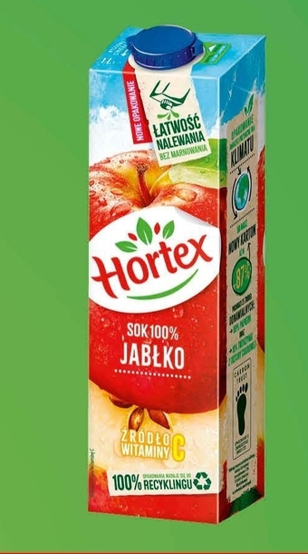 Carrefour Express Hortex Sok 100 % jabłko 1 l oferta