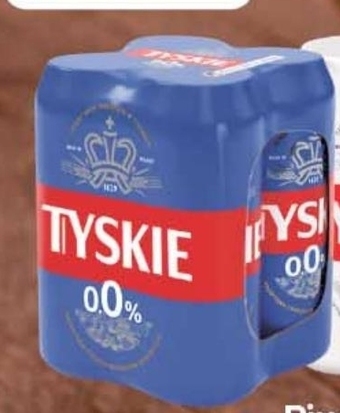 Carrefour Tyskie Piwo bezalkoholowe 4 x 0,5 l oferta