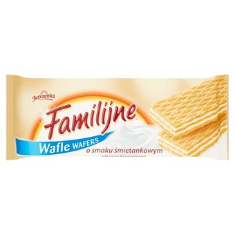 Topaz Familijne Wafle o smaku śmietankowym 180 g oferta