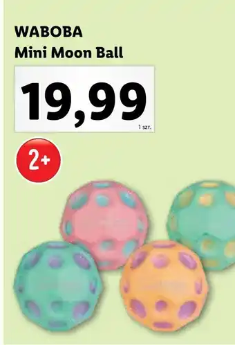 Lidl Piłka mini moon ball Waboba oferta