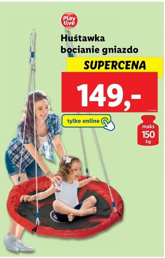 Huśtawka bocianie gniazdo Playtive