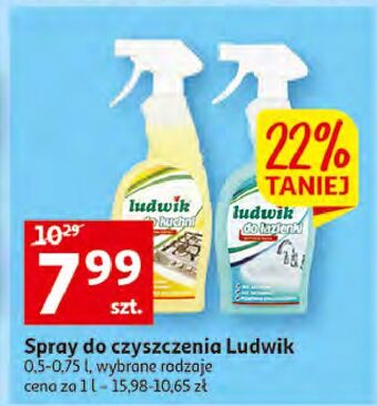 Auchan Mleczko do czyszczenia łazienek Ludwik Aktywna Piana oferta
