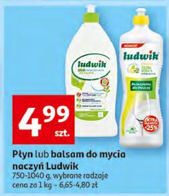Auchan Płyn do mycia naczyń ekologiczny Ludwik oferta