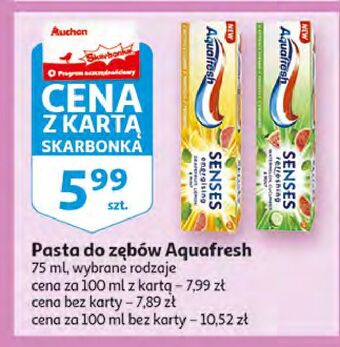 Pasta do zębów refreshing Aquafresh Senses