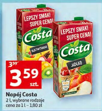 Auchan Napój jabłko Costa oferta