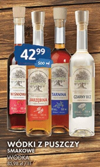 Wódki z puszczy smakowe 500ml