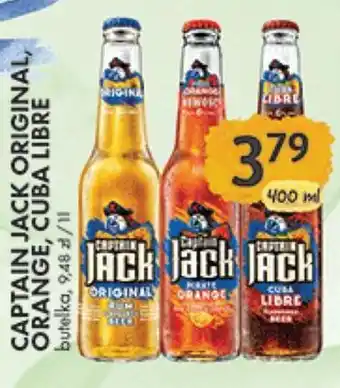 Al.Capone Captain Jack Original, Orange, Cuba Libre 400ml oferta