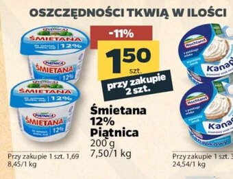 Netto Śmietana 12% 200g oferta