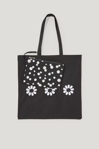 C&A Clockhouse - zestaw - shopperka i kosmetyczka - 2 części oferta