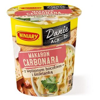 Torimpex Winiary makaron carbonara z wędzonym boczkiem i śmietanką 50 g oferta