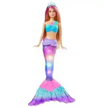 Media Expert Lalka barbie dreamtopia malibu syrenka hdj36 oferta