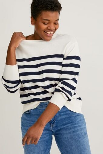 C&A Sweter - w paski oferta