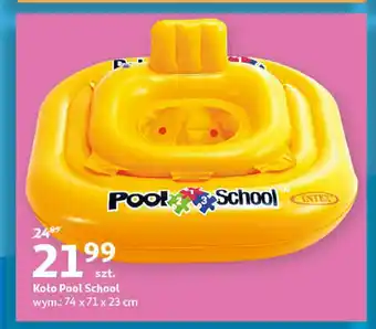 Auchan Koło dmuchane dla dzieci 123 pool school 1 SZT oferta