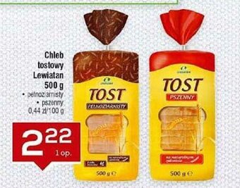 Lewiatan Chleb tostowy Lewiatan 500g oferta