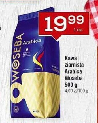 Lewiatan Kawa ziarnista Arabica Woseba 500g oferta