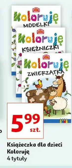 Auchan Koloruję księżniczki 1 SZT oferta