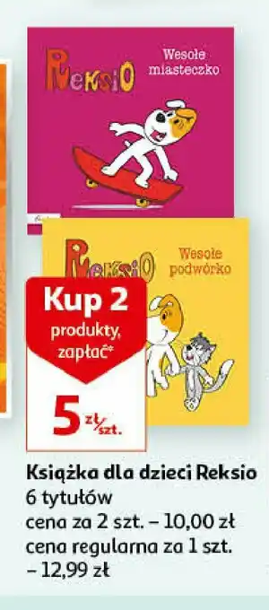 Auchan Maria szarf - reksio wesołe podwórko 1 SZT oferta