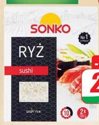Dino Sonko Ryż sushi 200 g (2 x 100 g) oferta