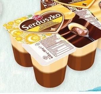 Gram Market Zott Serduszko Pudding czekolada/wanilia 500 g (4 x 125 g) oferta