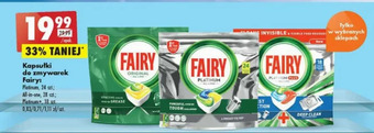 Biedronka Tabletki do zmywarek lemon Fairy All In 1 oferta