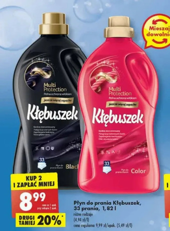 Biedronka Płyn do prania color Kłębuszek Multi Protection oferta