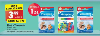 Biedronka Plastry dla dzieci Viscoplast oferta