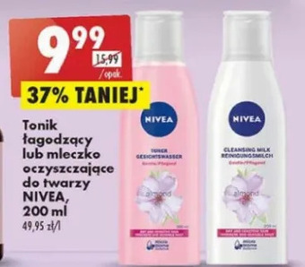 Biedronka Tonik łagodzący cera sucha i wrażliwa Nivea Face Essentials oferta