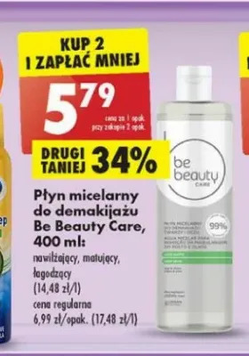 Biedronka Płyn micelarny nawilżający Be Beauty Care oferta