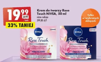 Biedronka Krem do twarzy na dzień Nivea Rose Touch oferta