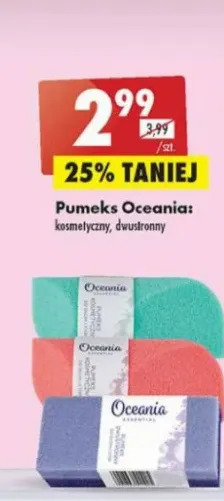 Biedronka Pumeks kosmetyczny łezka Oceania oferta