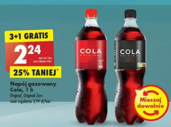 Biedronka Napoj Cola Original Zero oferta