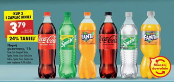 Biedronka Napój Sprite Zero oferta