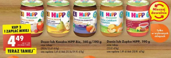 Biedronka Dynia z jabłkiem i indykiem Hipp Bio oferta