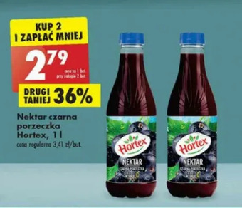 Biedronka Nektar czarna porzeczka Hortex oferta