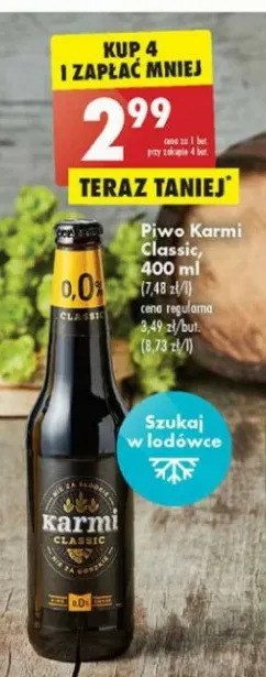 Biedronka Piwo Karmi Classic oferta