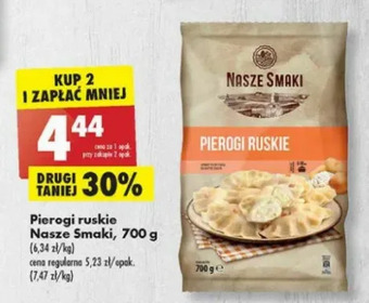 Biedronka Pierogi ruskie Nasze Smaki oferta