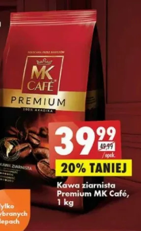 Biedronka Kawa Mk Cafe Premium oferta