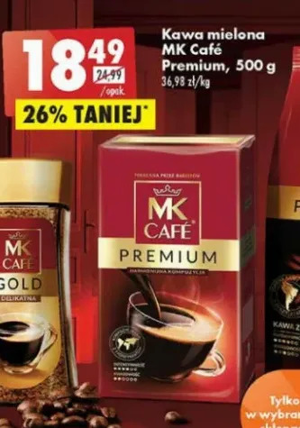 Biedronka Kawa Mk Cafe Premium oferta